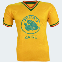 Camisa Retrô Zaire 1974 Amarela + Brinde Exclusivo