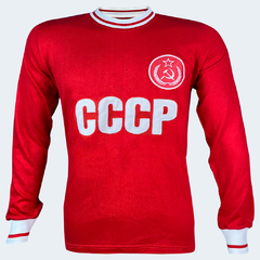 Camisa Retrô União Soviética CCCP Vermelha Manga Longa + Brinde Exclusivo