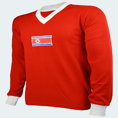 Camisa Retrô Coreia do Norte copa 1966 + Brinde Exclusivo na internet