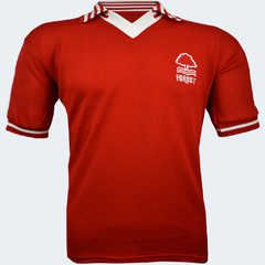 Camisa Retrô vintage Nottingham Forest 1976-77 + Brinde Exclusivo