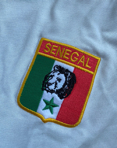 Camisa Retrô Senegal 1986 Branca + Brinde Exclusivo - Autêntica Retrô 
