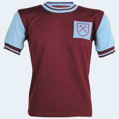 Camisa Retrô West Ham nº6 1958 + Brinde Exclusivo