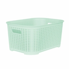 CAJAS ORGANIZADORAS XXL SIMIL RATTAN SIN TAPA - 54 X 35 X 28 CM - tienda online