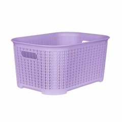 Imagen de CAJAS ORGANIZADORAS XXL SIMIL RATTAN SIN TAPA - 54 X 35 X 28 CM