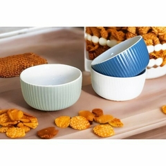 BOWLS RAYAS COLOR PORCELANA (574)