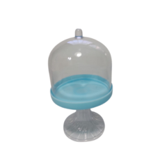 PORTA CUPCAKE O MINI TORTAS CRISTAL+ BASE COLOR - comprar online