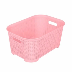 CAJAS ORGANIZADORAS XXL SIMIL RATTAN SIN TAPA - 54 X 35 X 28 CM