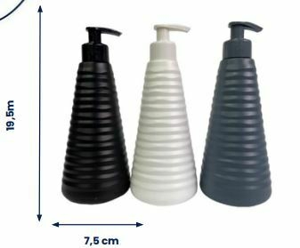 DISPENSER PLASTICO RAYAS