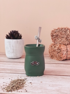 MATE BIGOTE CON BOMBILLA en internet