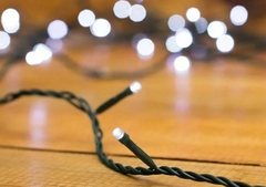 TIRA 100 LED CABLE VERDE