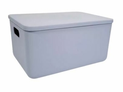 CAJA MODERNA TAPA PLASTICA 35 X 26 X 16 CM