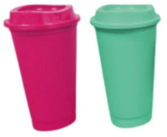 VASO ECO CAFE LISO COLOR