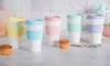 VASO TÉRMICO CON FAJA Y TAPA PASTEL - comprar online