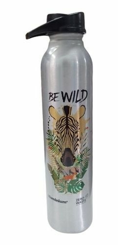 BOTELLA ALUMINIO ANIMALES - BE WILD - 500 ML - tienda online