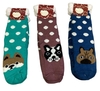 PANTUMEDIAS ADULTO ANIMALITOS CON LUNARES