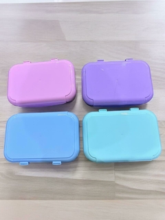 LUNCHERA TAPA COLOR PASTEL LISA KP-920