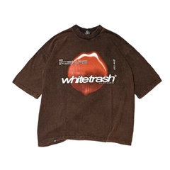 Remera Boxyfit WhiteTrash Creative Concept Washed