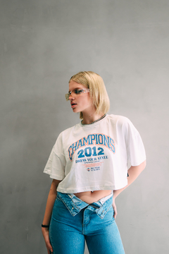 Crop Top Oversize ViejaScul Champions en internet