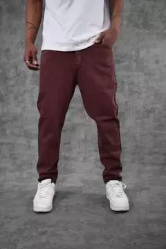 Pantalon Mom Fit Havoc Marron BRZ - comprar online