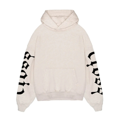 Hoodie Oversize CrossClothing Tears Cream SOLO L