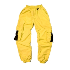 Pantalon Cargo de Microfibra Hook Amarillo - SOLO XXL