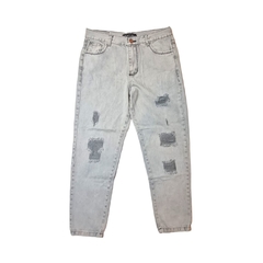Jean Mom Fit Smog Gris - solo 40