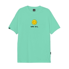 Remera ViejaScul Clasica Smile Verde Agua