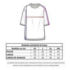 Remera Oversize Rituals Creation Touch en internet