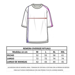 Remera Oversize Rituals Limits en internet