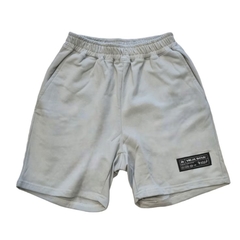 Short de Algodon Viejascul Basic Label Gris