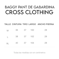 Cargo Pant Baggy Cross Clothing Beige en internet