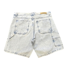 Bermuda Mom de Jean DSTN Carpintero Celeste - tienda online