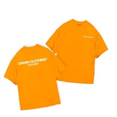 Remera Oversize Cross Clothing Community Orange