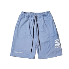 Short de Algodon Oversize 25imob Essential Sky - Solo XXL