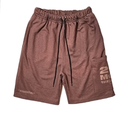 Short de Algodon Oversize 25imob Essential Chocolate