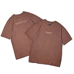 Remera Oversize 25imob Essential Chocolate