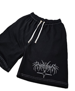 Short Oversize de Algodon ViejaScul Tribal Dark - comprar online