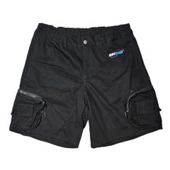 Bermuda Cargo Ancha 25imob Negro