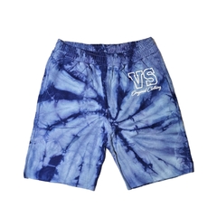 Short de Algodon Batik Viejascul Azul