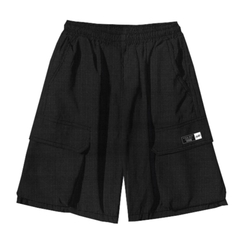 Short Cargo Oversize Viejascul Antidesgarro Negro