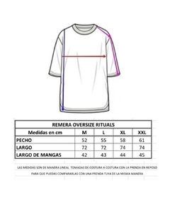 Remera Oversize Rituals Angel Creation - SamoaShop