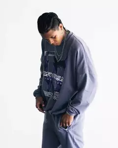 Maxi Buzo Oversize ViejaScul Untouchable Gris en internet