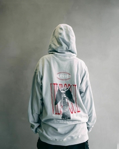 Buzo Hoodie Oversize Liviano ViejaScul Blessed Gris - comprar online