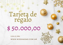 Tarjeta de Regalo $50.000