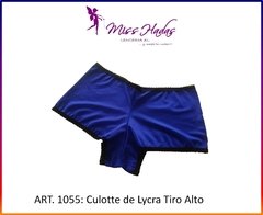 ART. 1055: Culotte de Lycra Tiro Alto - Miss Hadas Lenceria XL