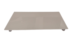 Bandeja vidro - Lisa Vanilla 22 x 12 cm - SKU 450 - comprar online