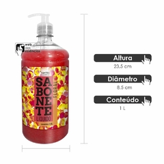 Sabonete Líquido Floral- 1,1 Litro - Válvula PUMP - SKU 537 - comprar online