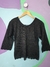 Blusa Tricot Preta