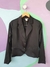 Blazer Acetinado Preto