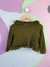 Cardigan Tricot Verde - comprar online